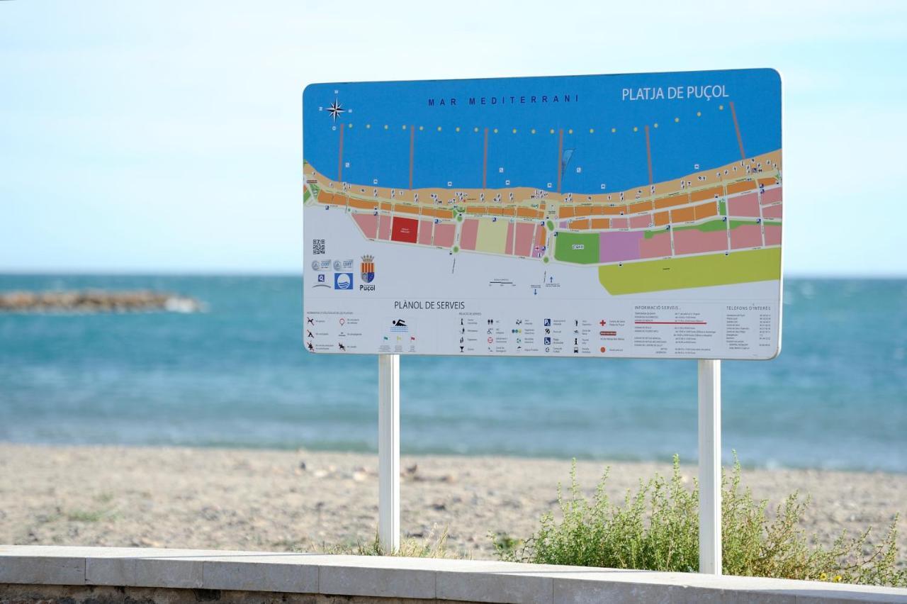 Apartamento Amplio. Vistas A La Playa Пусол Екстериор снимка
